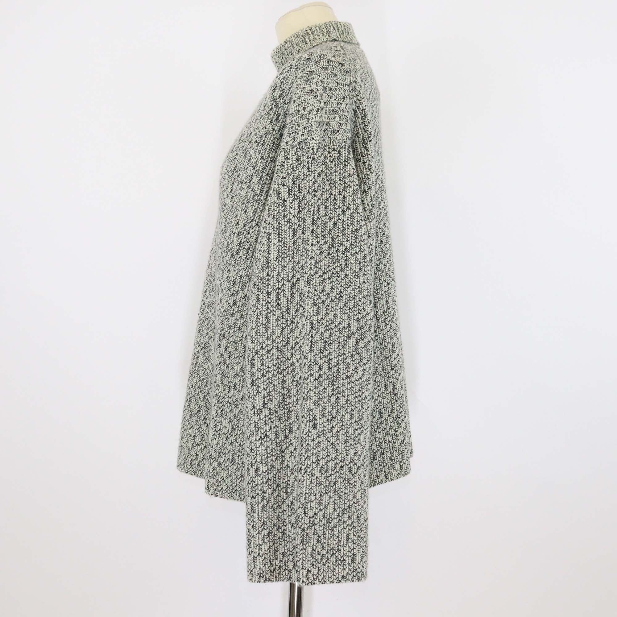 Nanushka Gray Wool Cashmere Turtleneck Sweater