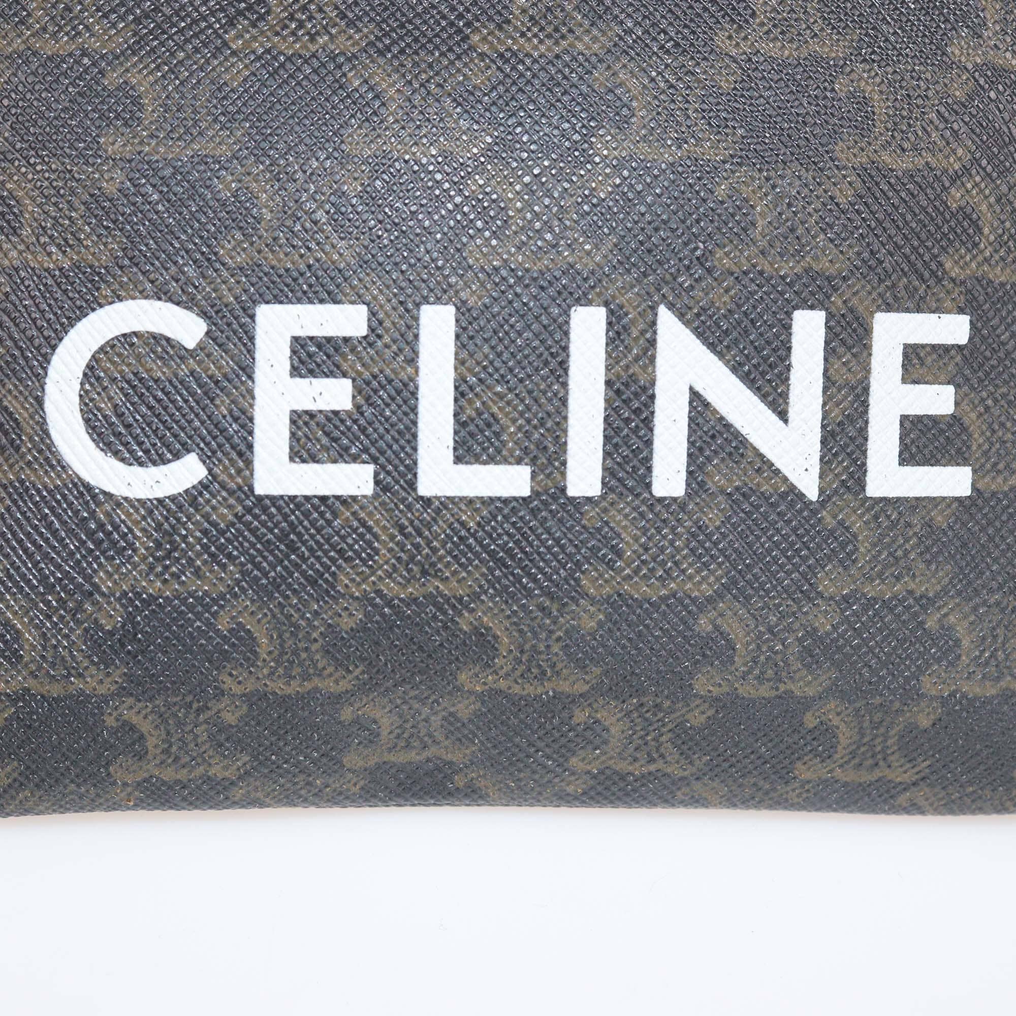 Celine Tan Small Triomphe Pouch Womens Celine 