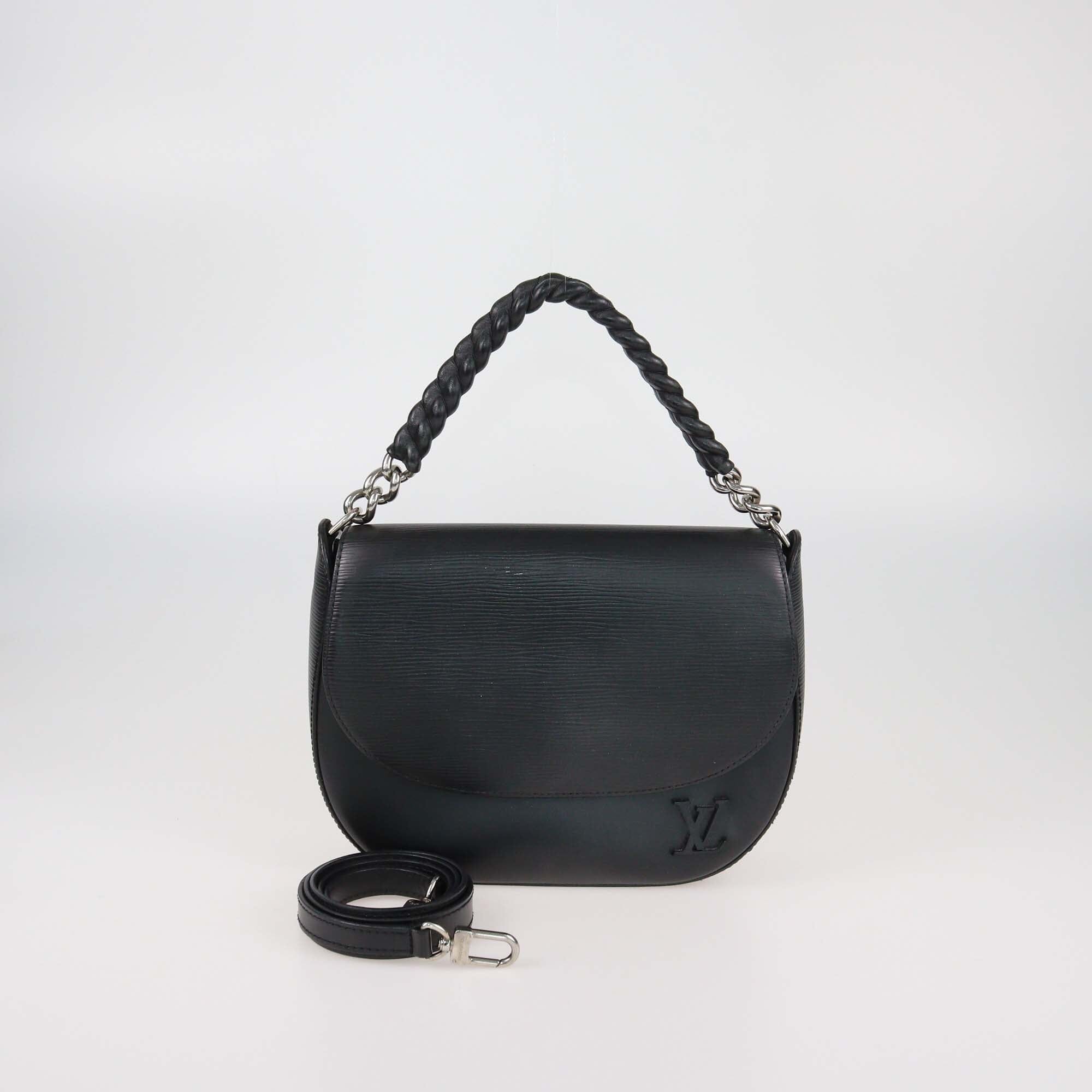 Louis Vuitton Black Epi Leather Luna Bag Womens Louis Vuitton 