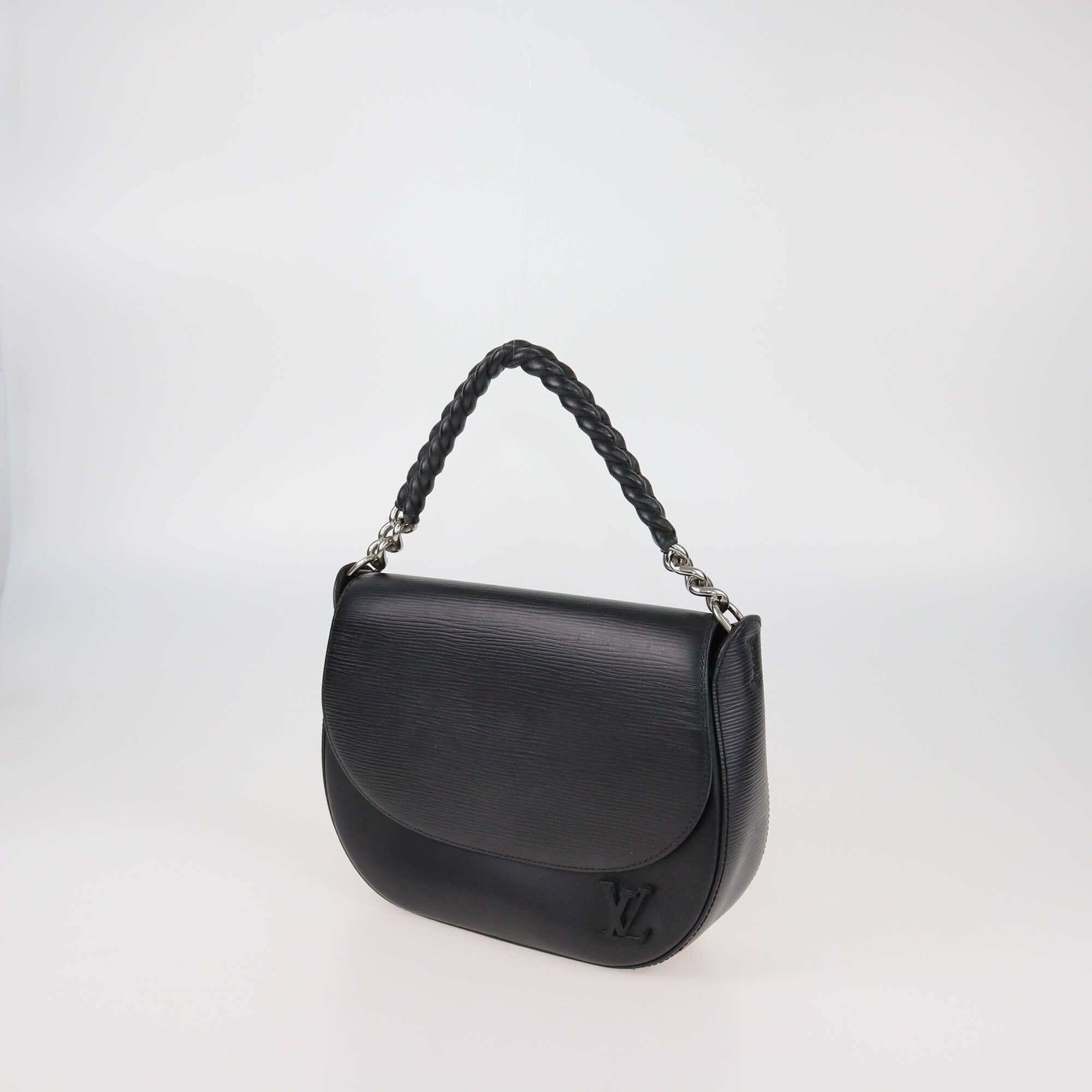 Louis Vuitton Black Epi Leather Luna Bag Womens Louis Vuitton 