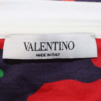 Valentino Multicolor Cotton CAMOU7 Print T-Shirt