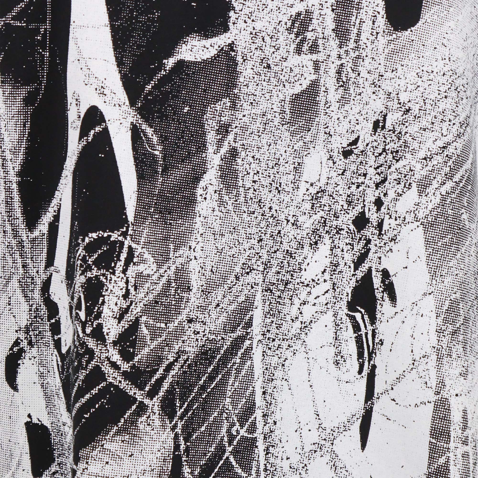 Christopher Kane Black/White Cotton Paint Splatter T-shirt