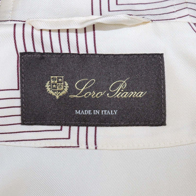Loro Piana Khaki Silk Rafael La Lenia Bomber Hoodie Jacket