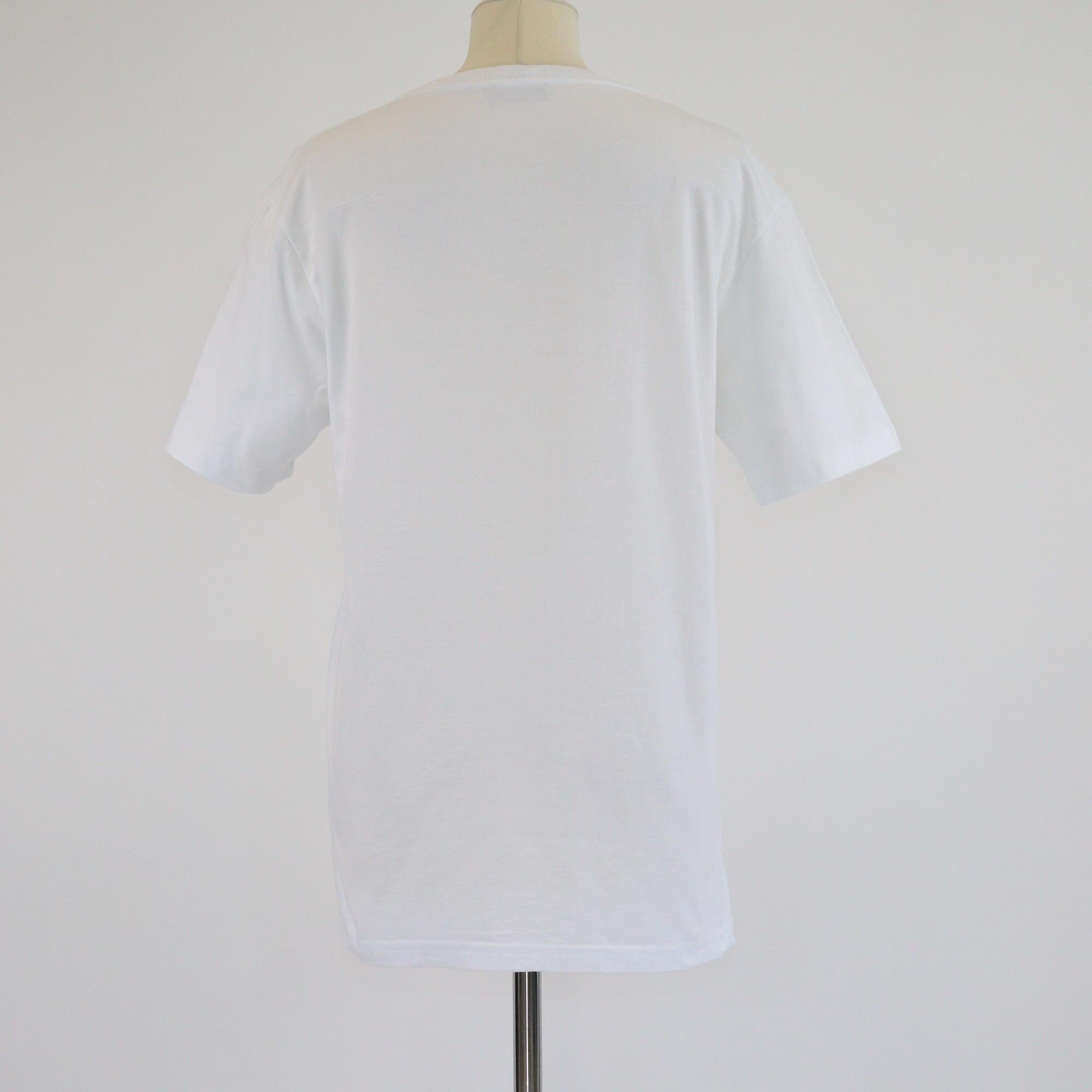 Dior Homme x KAWS White Bee Embroidered Crewneck T-Shirt Mens Dior Homme x KAWS 