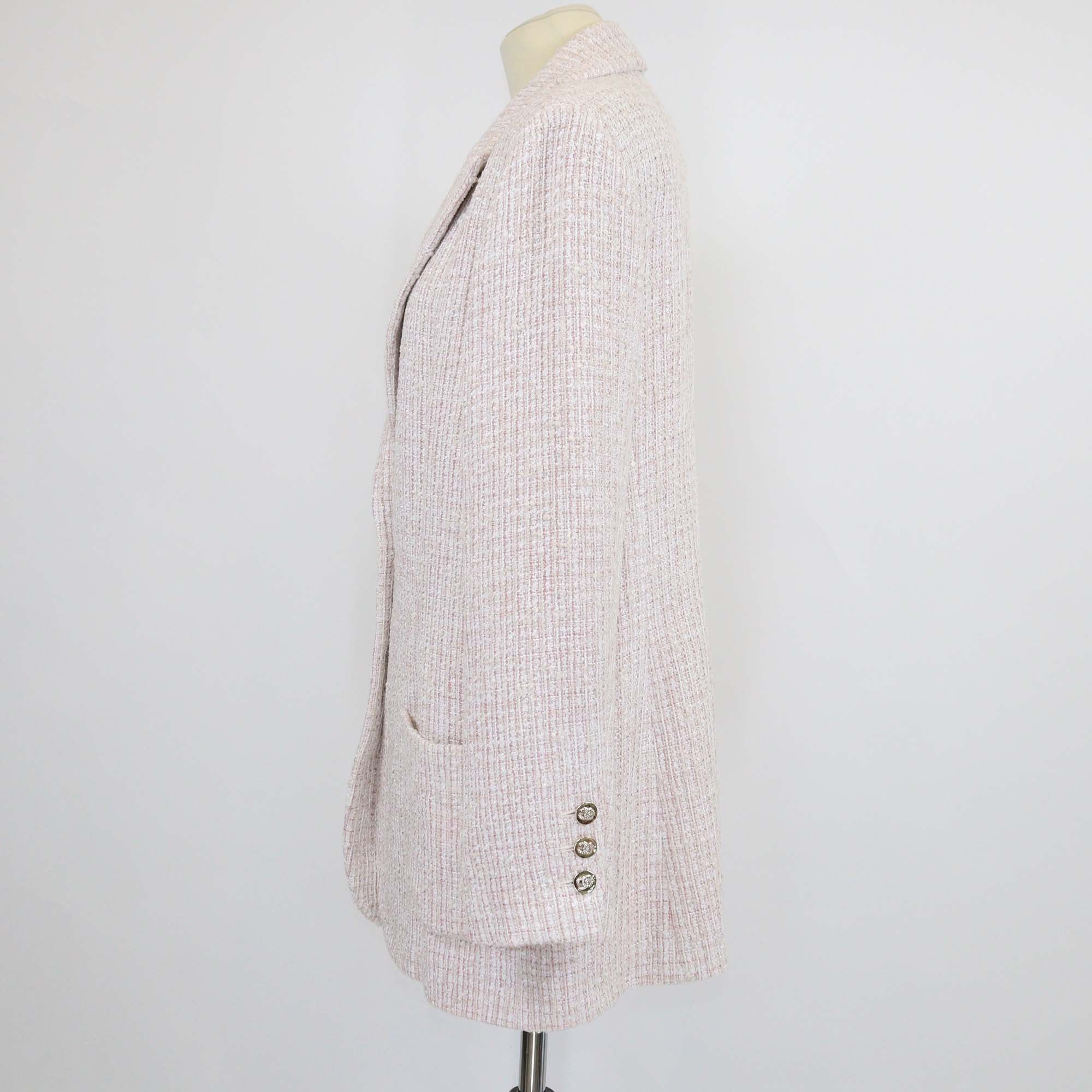 Gucci Green/White Checkered Wool Single Breasted Jacket
