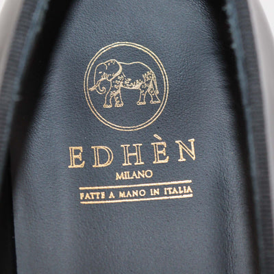 Edhen Black Leather Brera Loafers