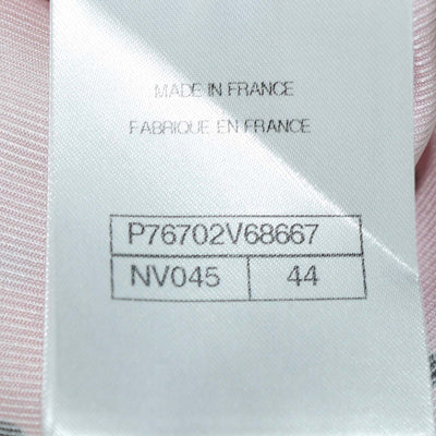 Chanel Pink Silk Polka Dot Mini Short