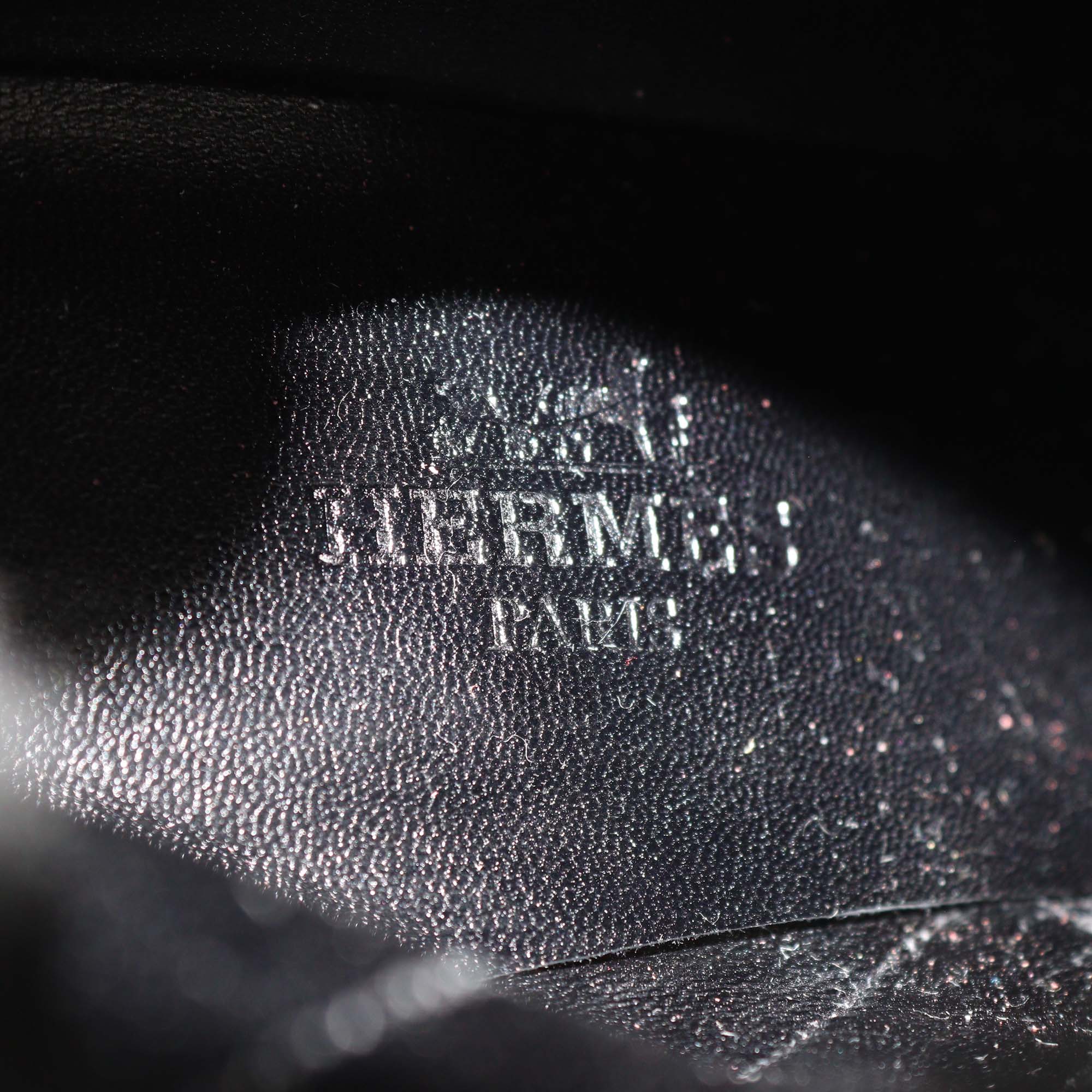 Hermes Black Suede Pointed Toe Booties