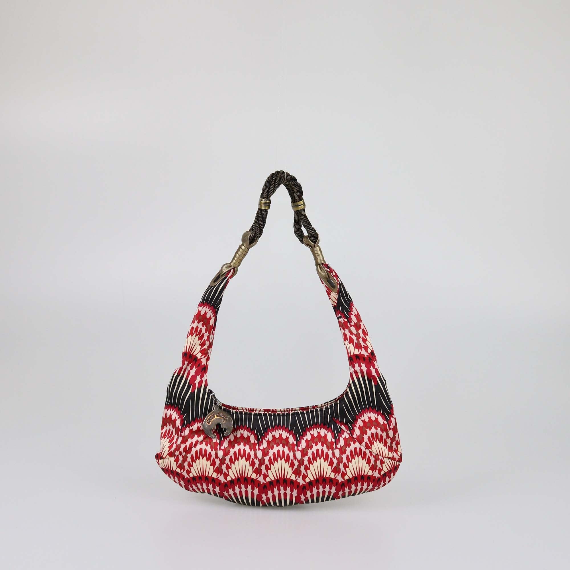 Jimmy Choo Multicolor Printed Hobo Bag Womens Jimmy Choo 