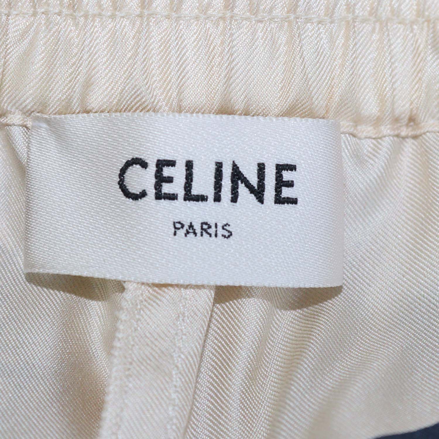 Celine Tricolor Silk Carriage Print Pyjama Short