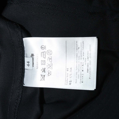 Valentino Black Cotton Beaded Butterfly Embellished Mini Short