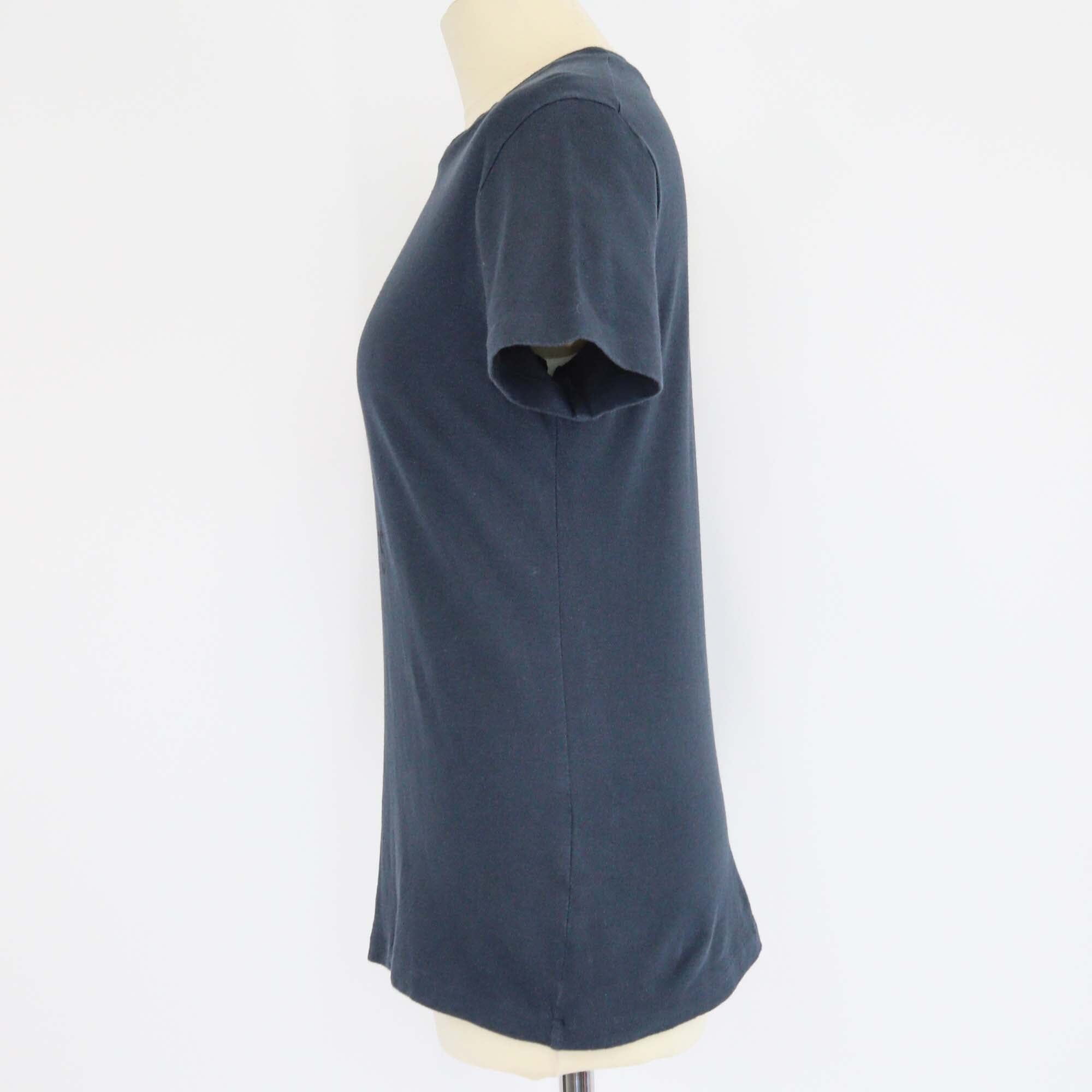 Christian Dior Navy Blue Cotton Feminist Print T-Shirt Womens Christian Dior 