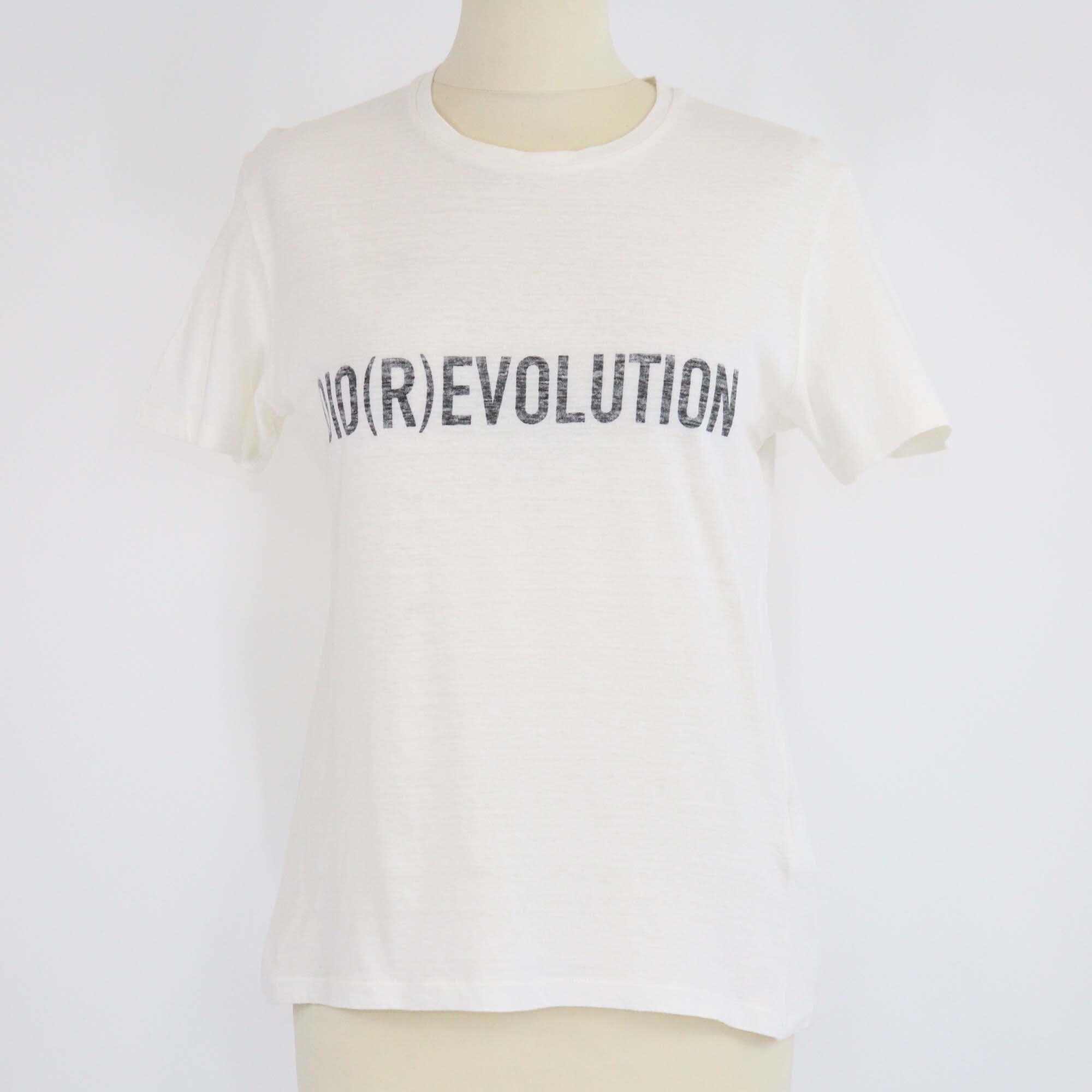 Christian Dior Off White Cotton Dio(r)evolution Print T-Shirt Womens Christian Dior 