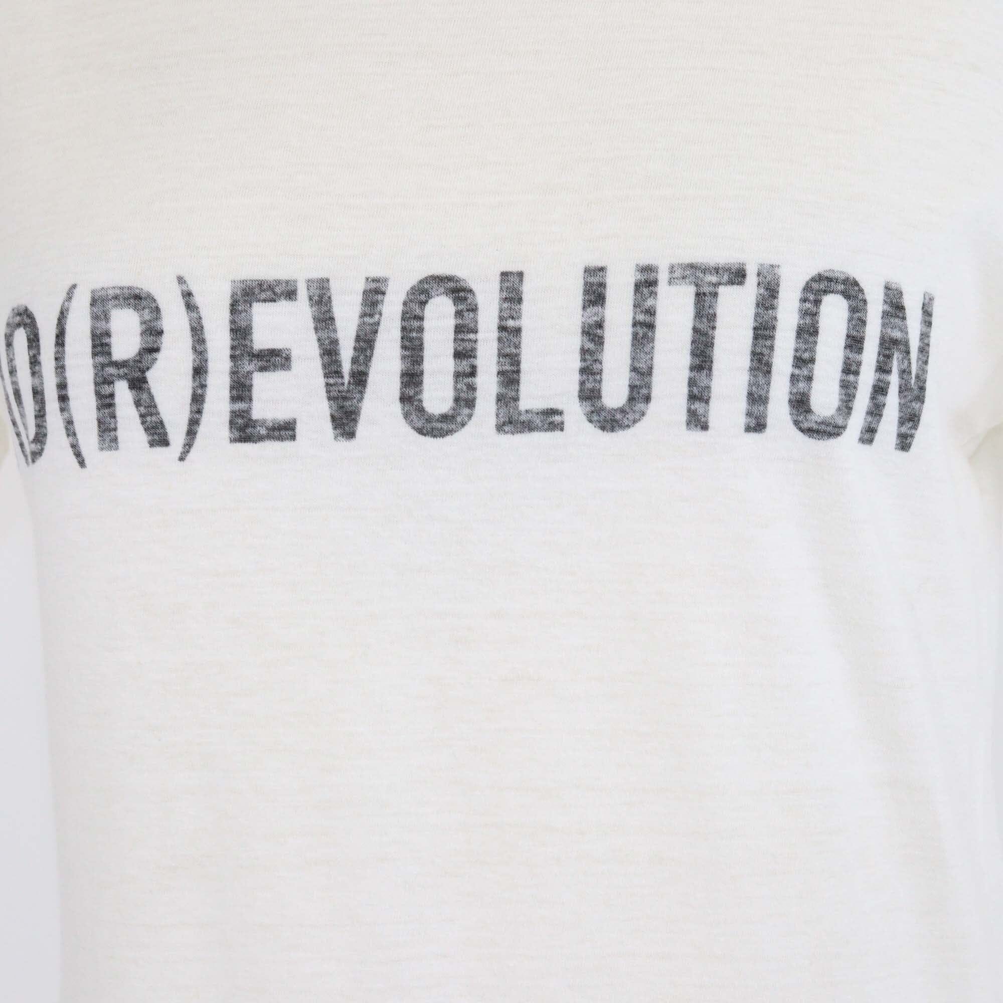 Christian Dior Off White Cotton Dio(r)evolution Print T-Shirt Womens Christian Dior 