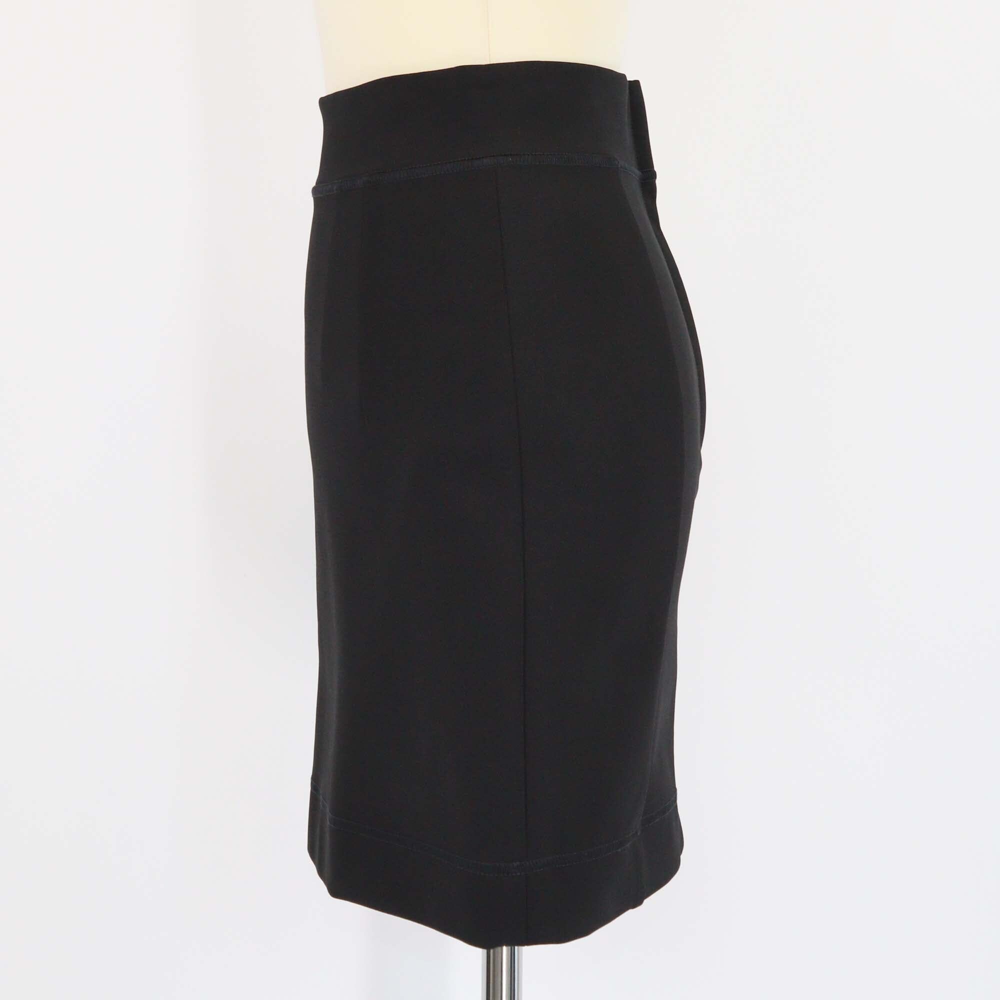 Dolce & Gabbana Black Blended Viscose Pleated Mini Skirt Womens Dolce & Gabbana 