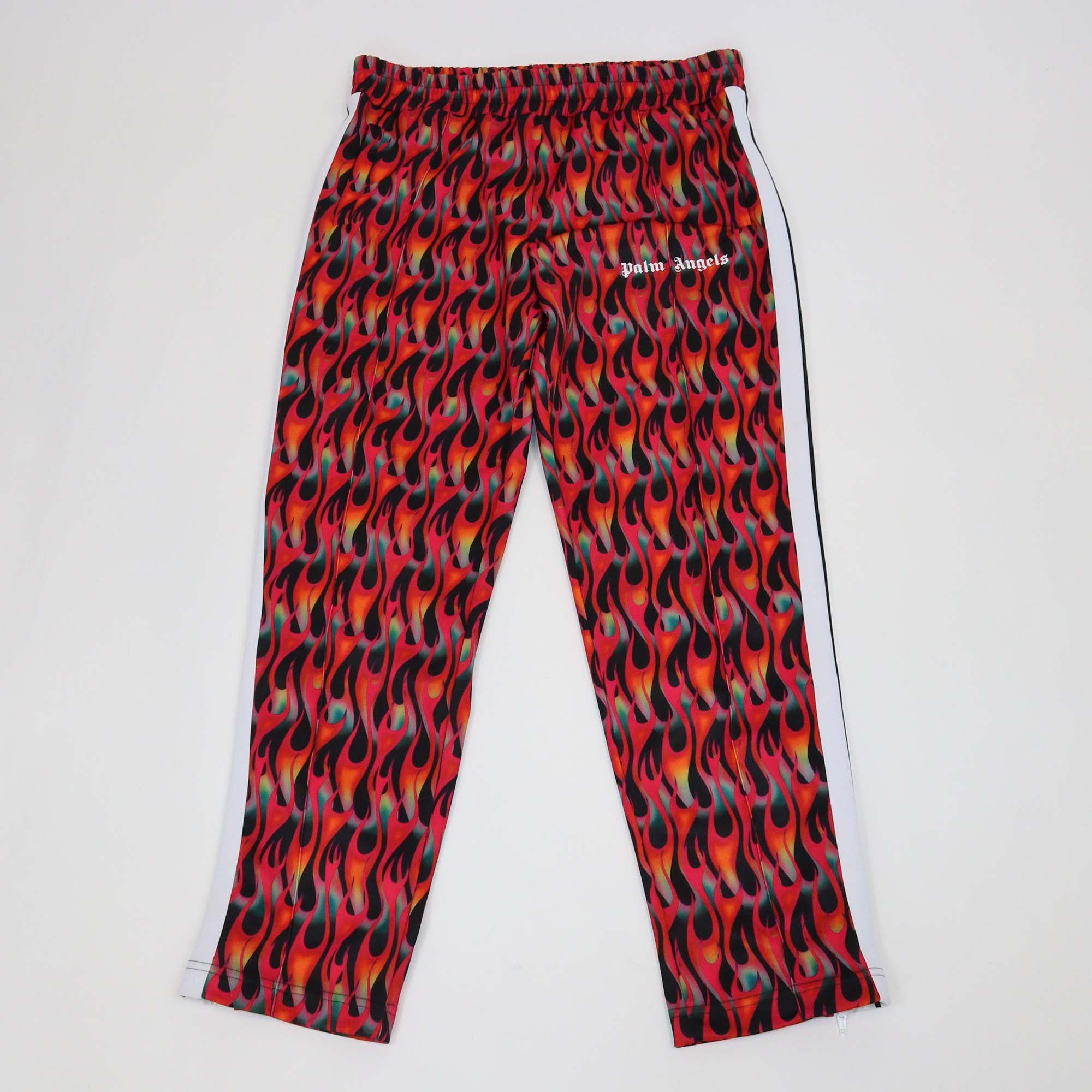 Palm Angels Multicolor Jersey Burning Print Track Pants
