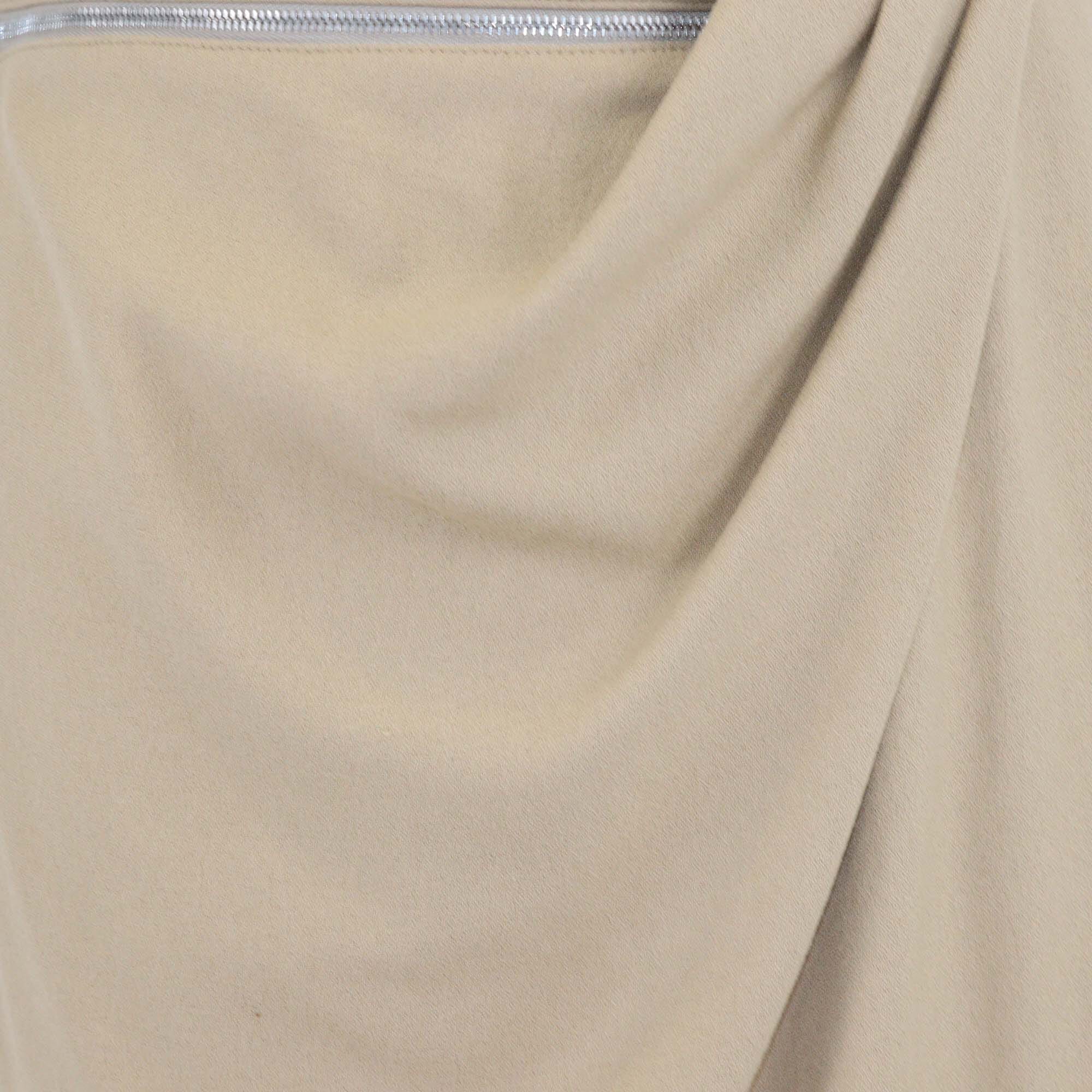 Jacquemus Beige Blended Fabric Le Papier La Juve Draggiu Midi Skirt Womens Jaquemus 