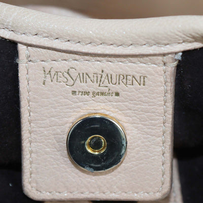 Yves Saint Laurent Beige Leather St Tropez Hobo