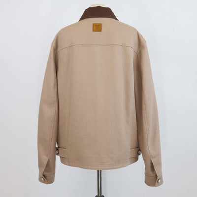 Louis Vuitton Beige Cotton Canvas Workwear Blouson Jacket