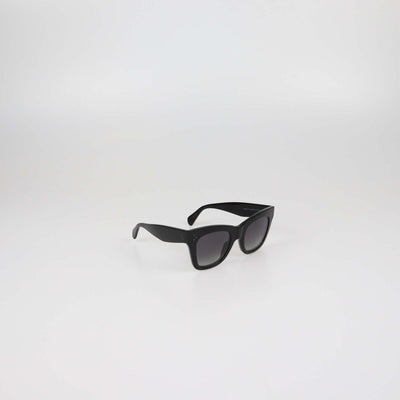 Celine Black Acetate Wayfarer Sunglasses