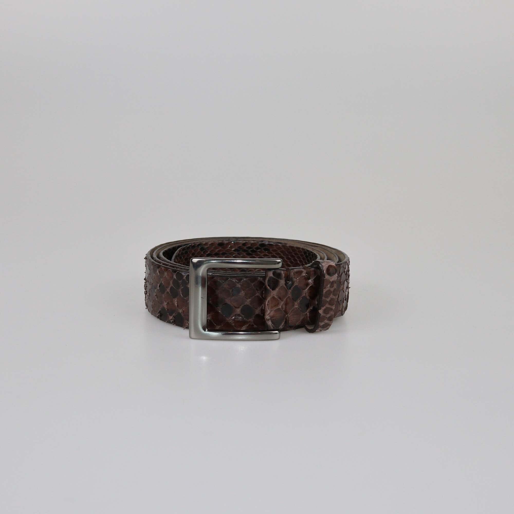 Brunello Cucinelli Brown Buckle Belt Womens Brunello Cucinelli 