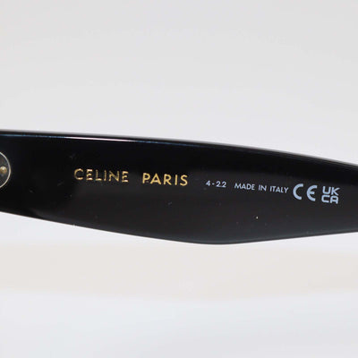 Celine Black Acetate Wayfarer Sunglasses