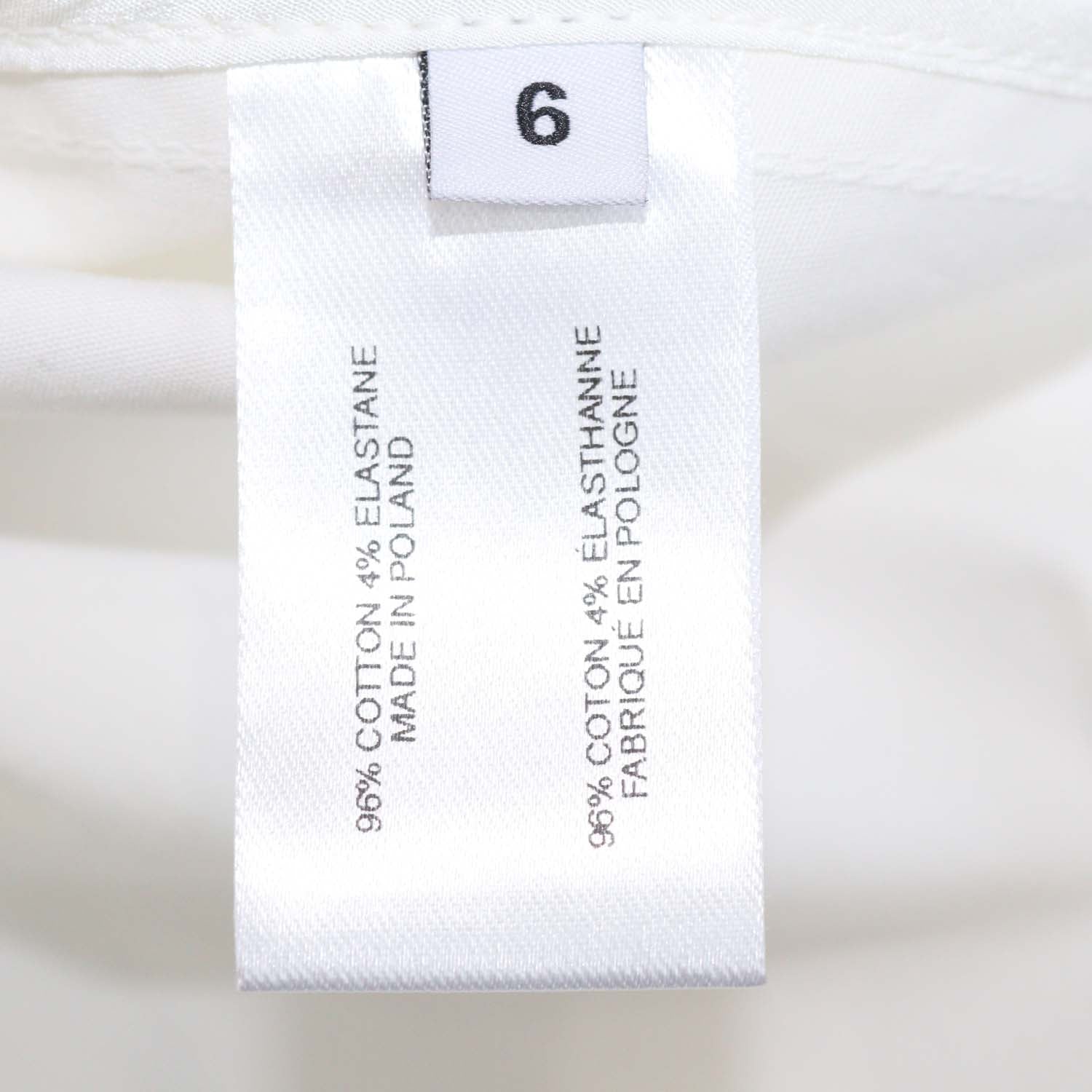 Proenza Schouler Off White Blend Cotton Poplin Adinna Belted Sleeveless Midi Dress