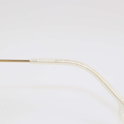 Burberry White/Brown Gradient Square Sunglasses