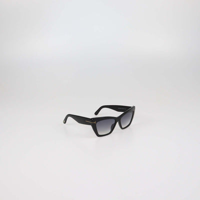 Tom Ford Black Acetate Wyatt Sunglasses