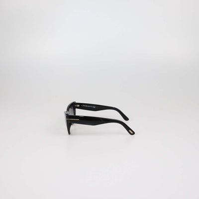 Tom Ford Black Acetate Wyatt Sunglasses