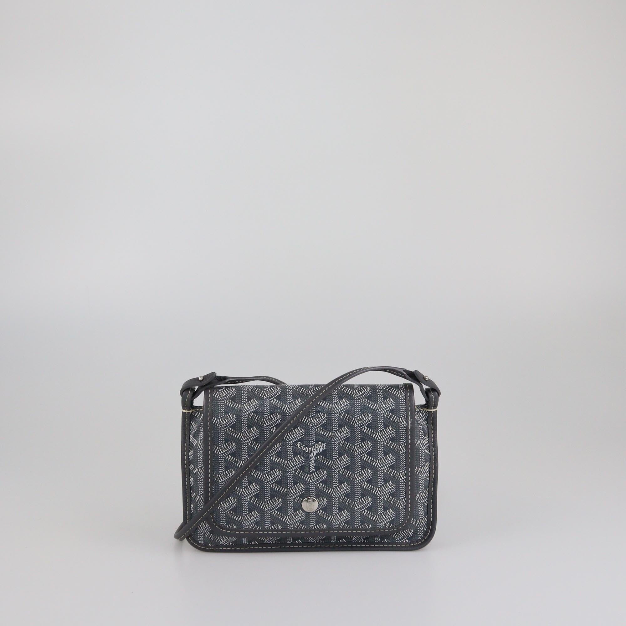 Goyard Grey Goyardine Plumet Pocket Wallet Womens Goyard 