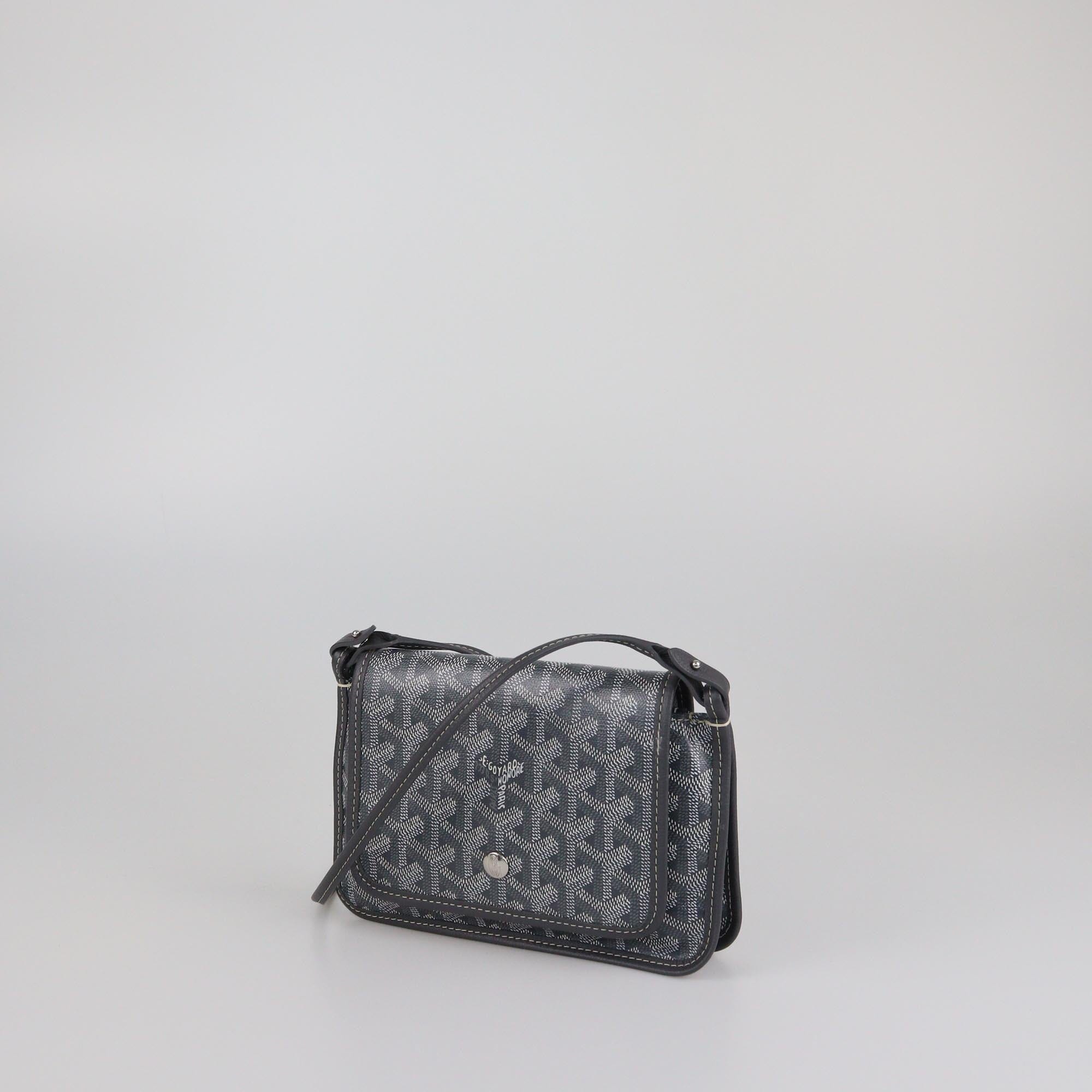 Goyard Grey Goyardine Plumet Pocket Wallet Womens Goyard 