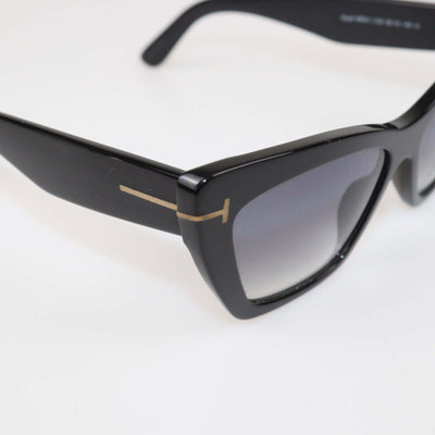 Tom Ford Black Acetate Wyatt Sunglasses