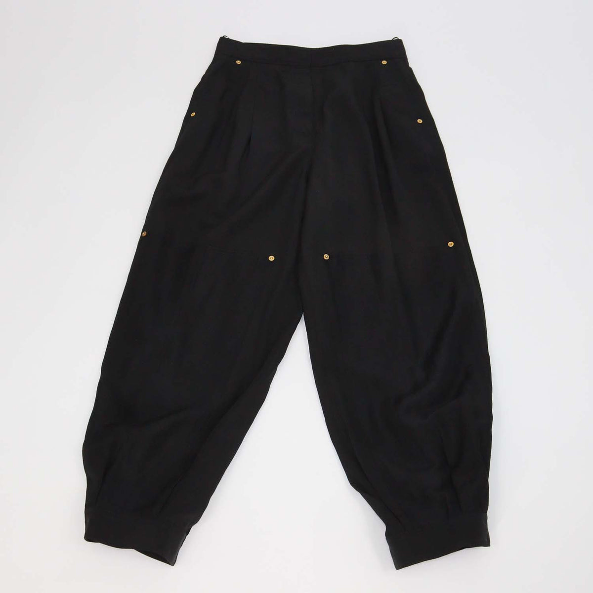 Loewe Black Blend Viscose Cargo Pants