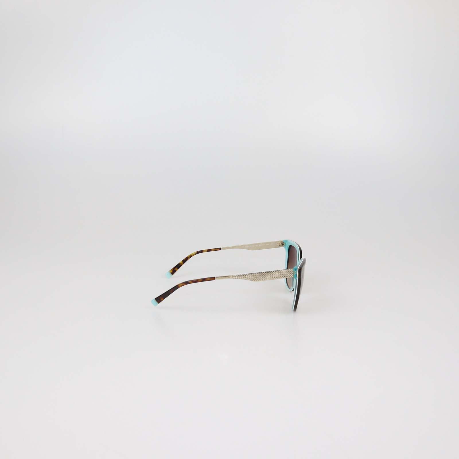 Tiffany & Co. Brown Havana Gradient Square Sunglasses