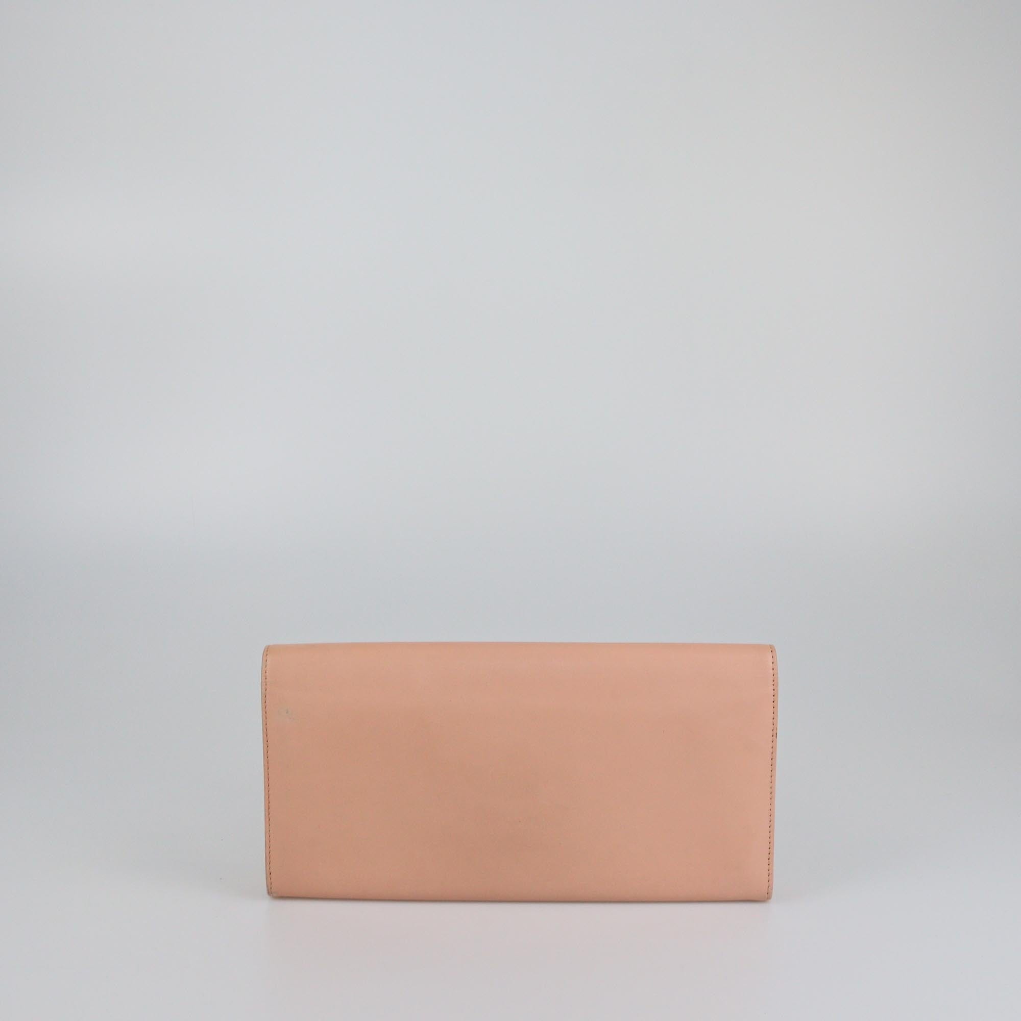 Saint Laurent Peach Kate Clutch Womens Saint Laurent 
