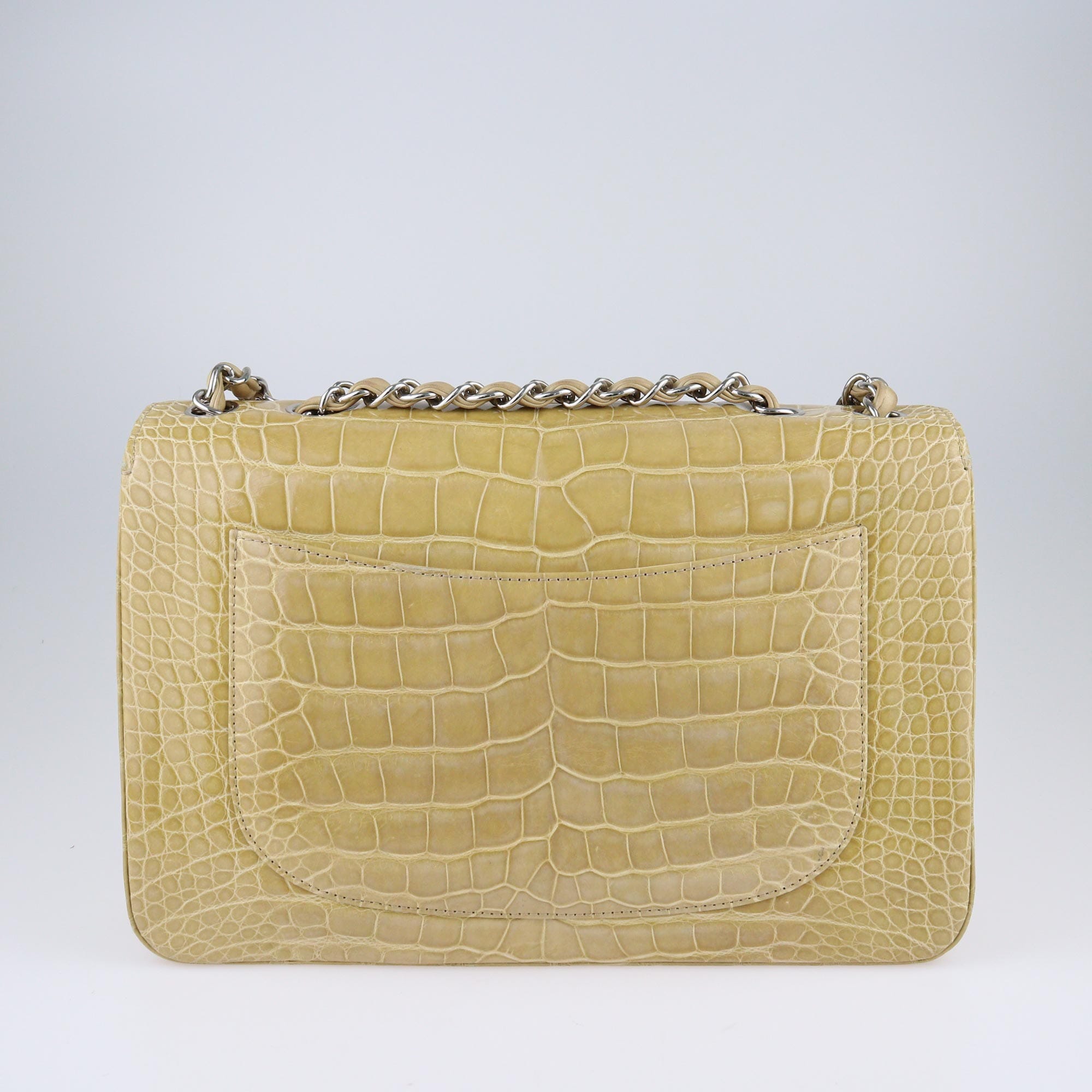 Chanel Beige Jumbo Classic Single Flap Bag Bags Chanel 