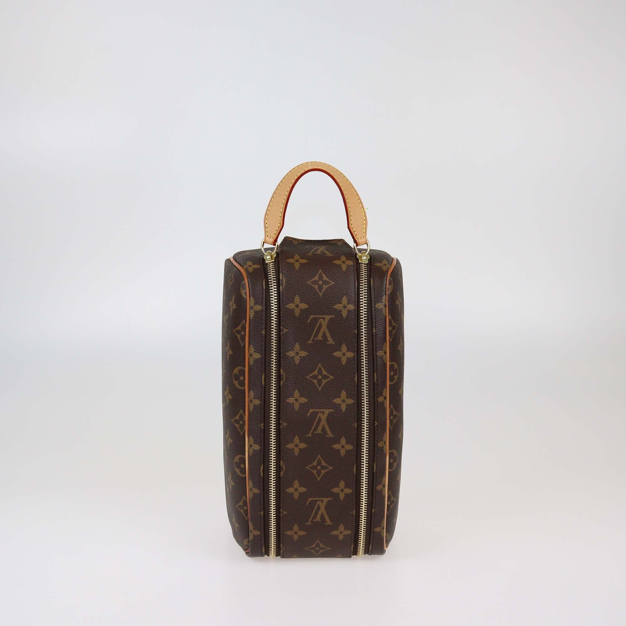 Louis Vuitton Monogram Canvas Toilet Dopp Kit Pouch Womens Louis Vuitton 
