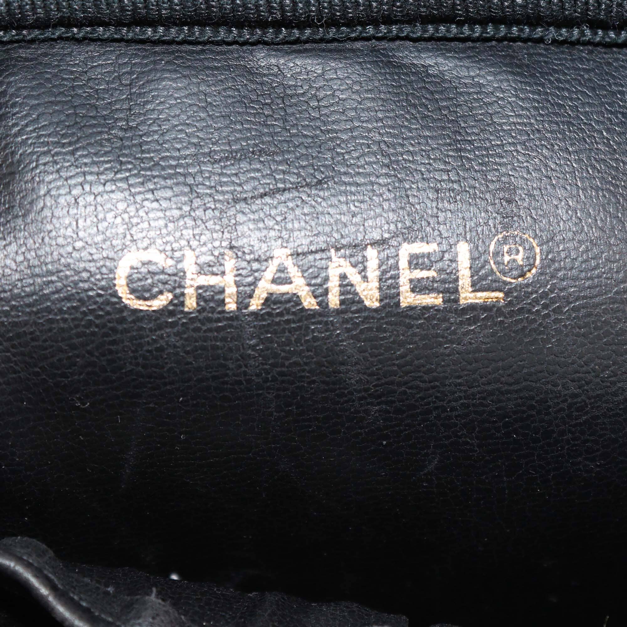 Chanel Black Vintage Vanity Case Womens Chanel 
