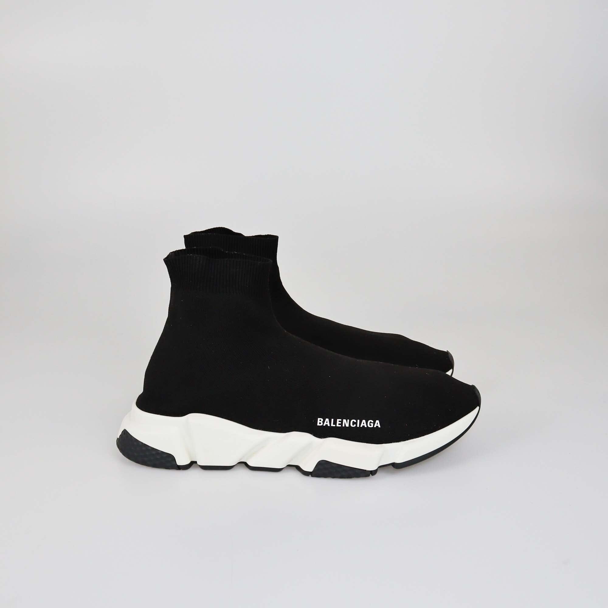 Balenciaga Black Speed Trainer Sneakers Mens Balenciaga 