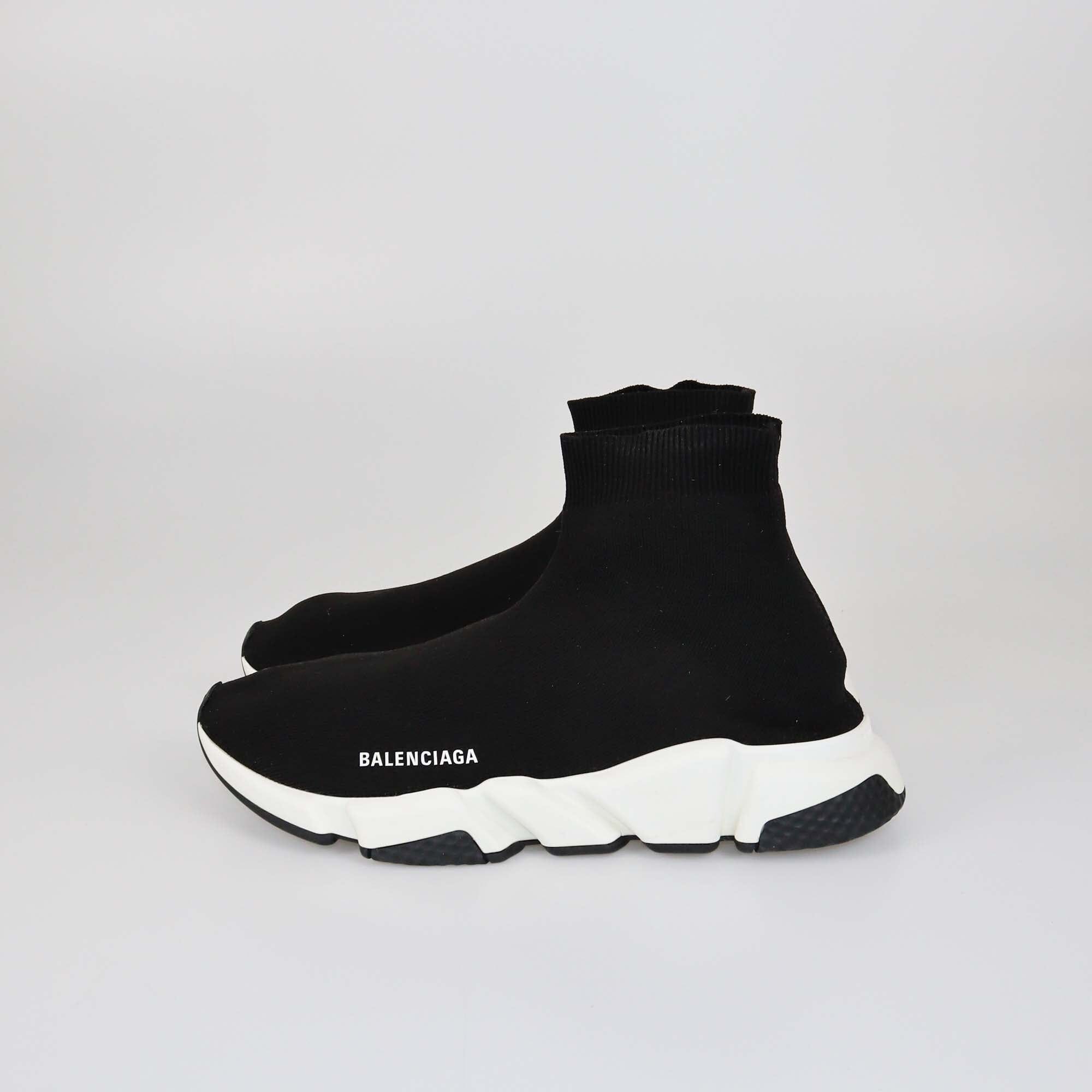 Balenciaga Black Speed Trainer Sneakers Mens Balenciaga 