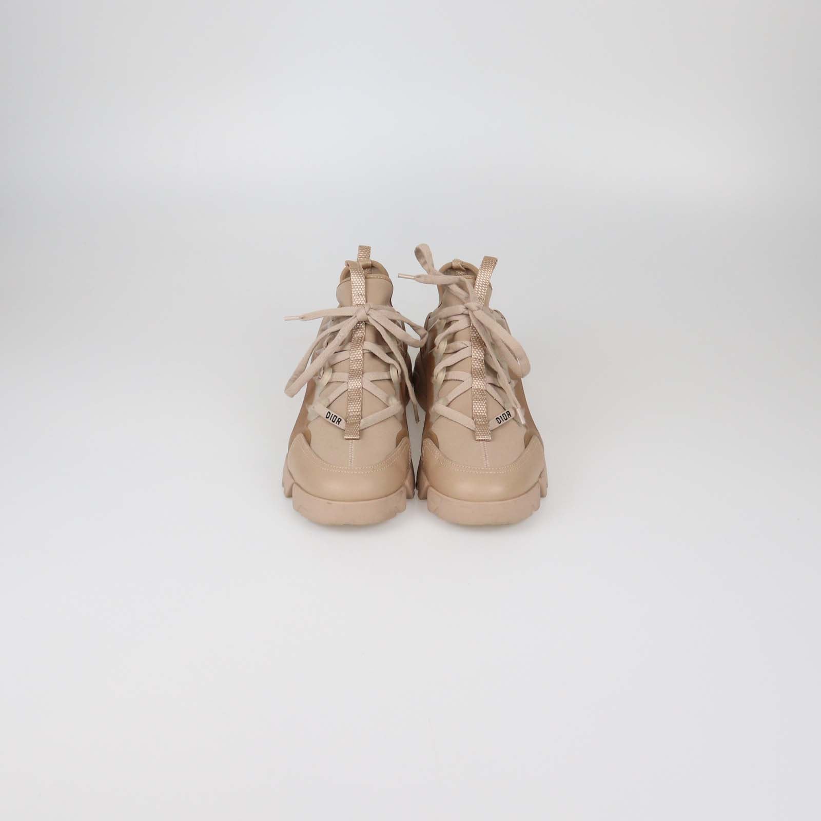 Christian Dior Nude Technical Fabric D-Connect Sneakers