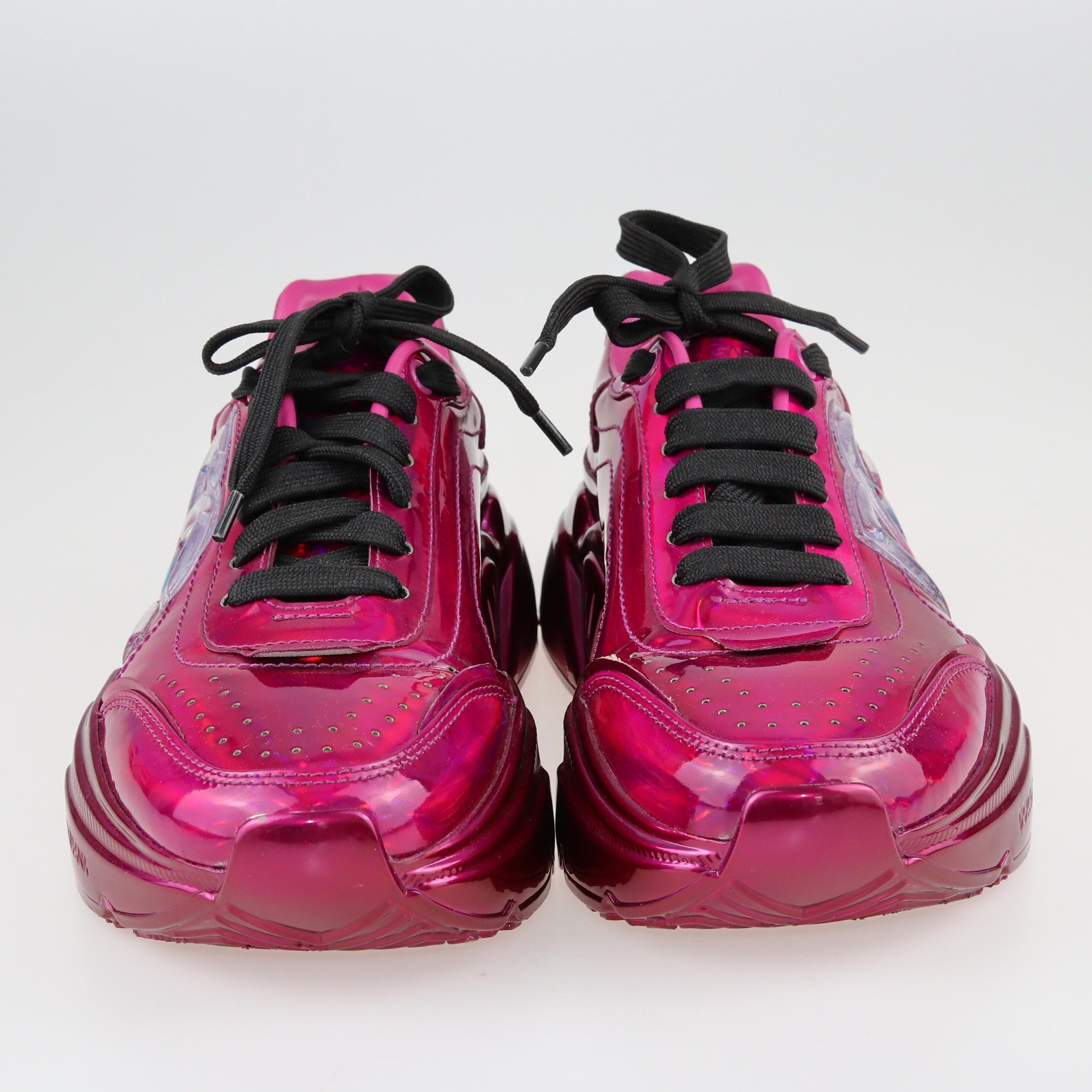 Dolce & Gabbana Pink Strobo Daymaster DG Logo Sneakers Shoes Dolce & Gabbana 