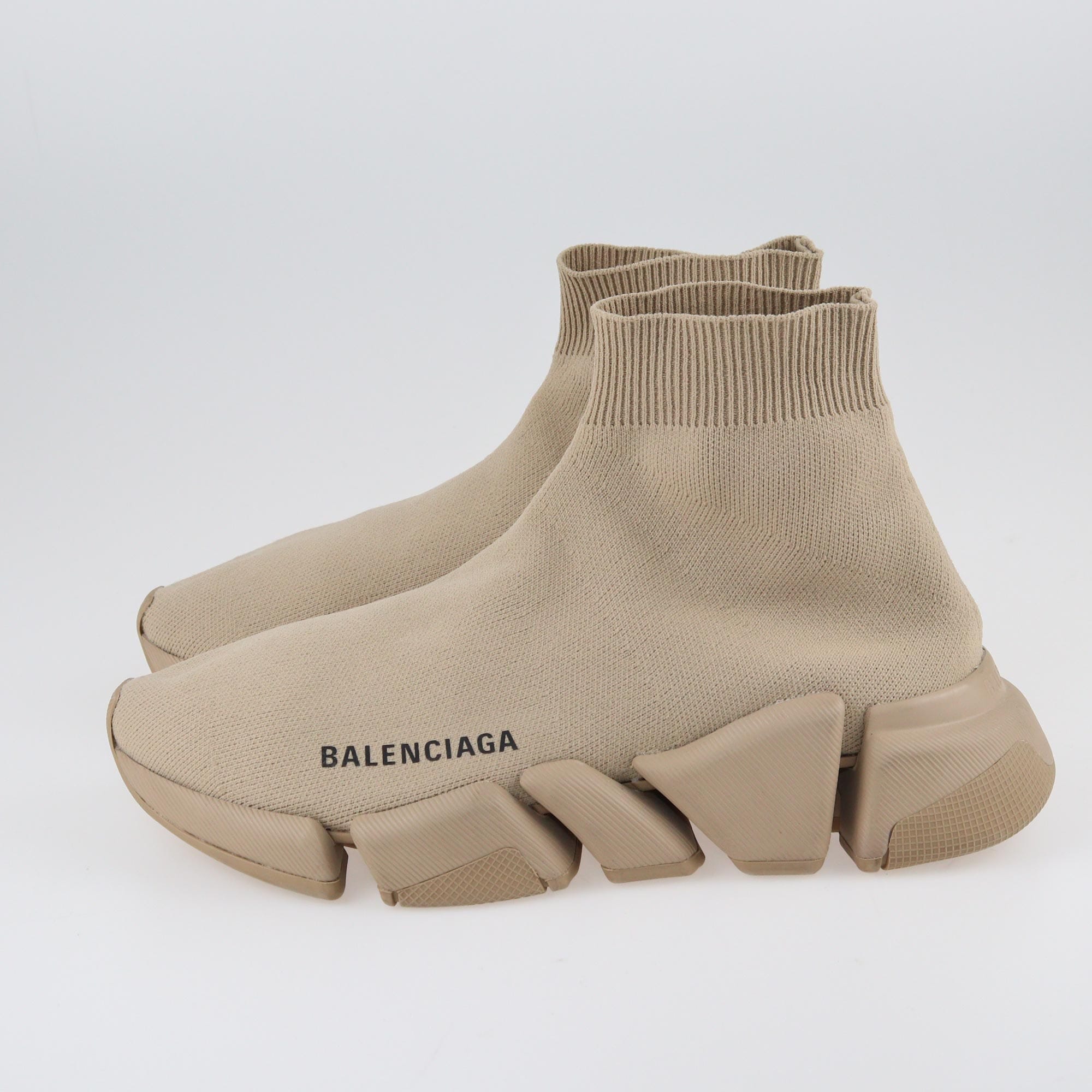 Balenciaga socks beige sale