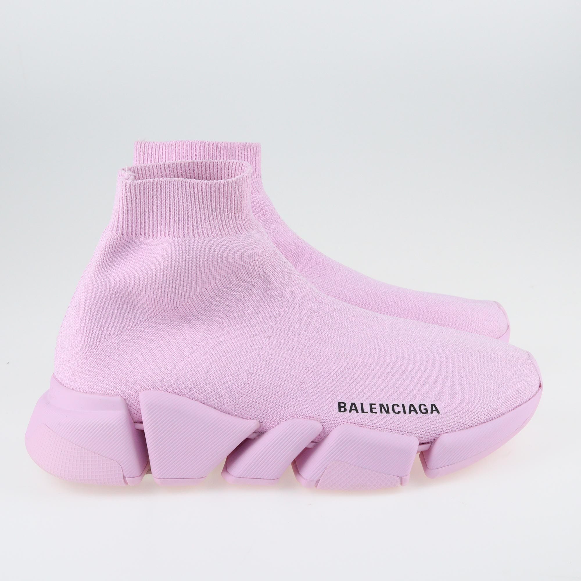 Balenciaga Pink Speed Trainer 2.0 Sock Sneakers Shoes Balenciaga 