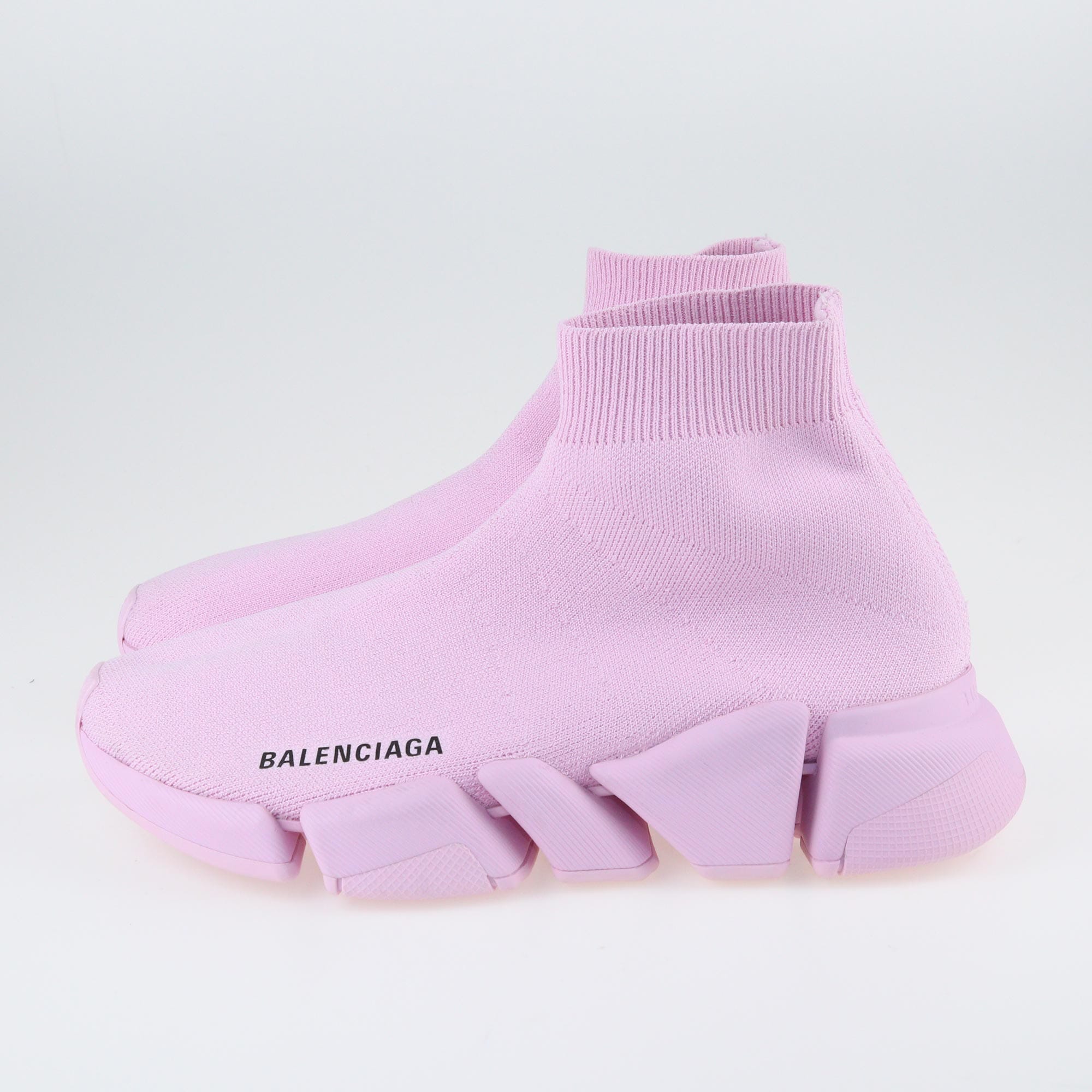 Balenciaga Pink Speed Trainer 2.0 Sock Sneakers Shoes Balenciaga 