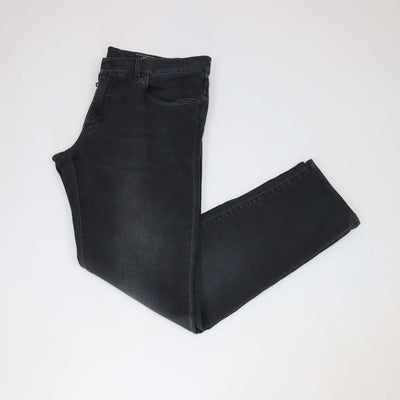 Dolce & Gabbana Black Washed Denim Gold Stretch Fit Pants