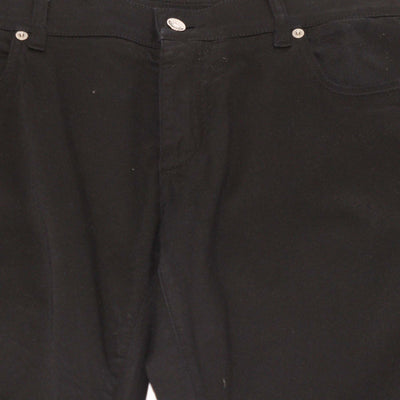 Dolce & Gabbana Black Cotton Classic Stretch Fit Pants