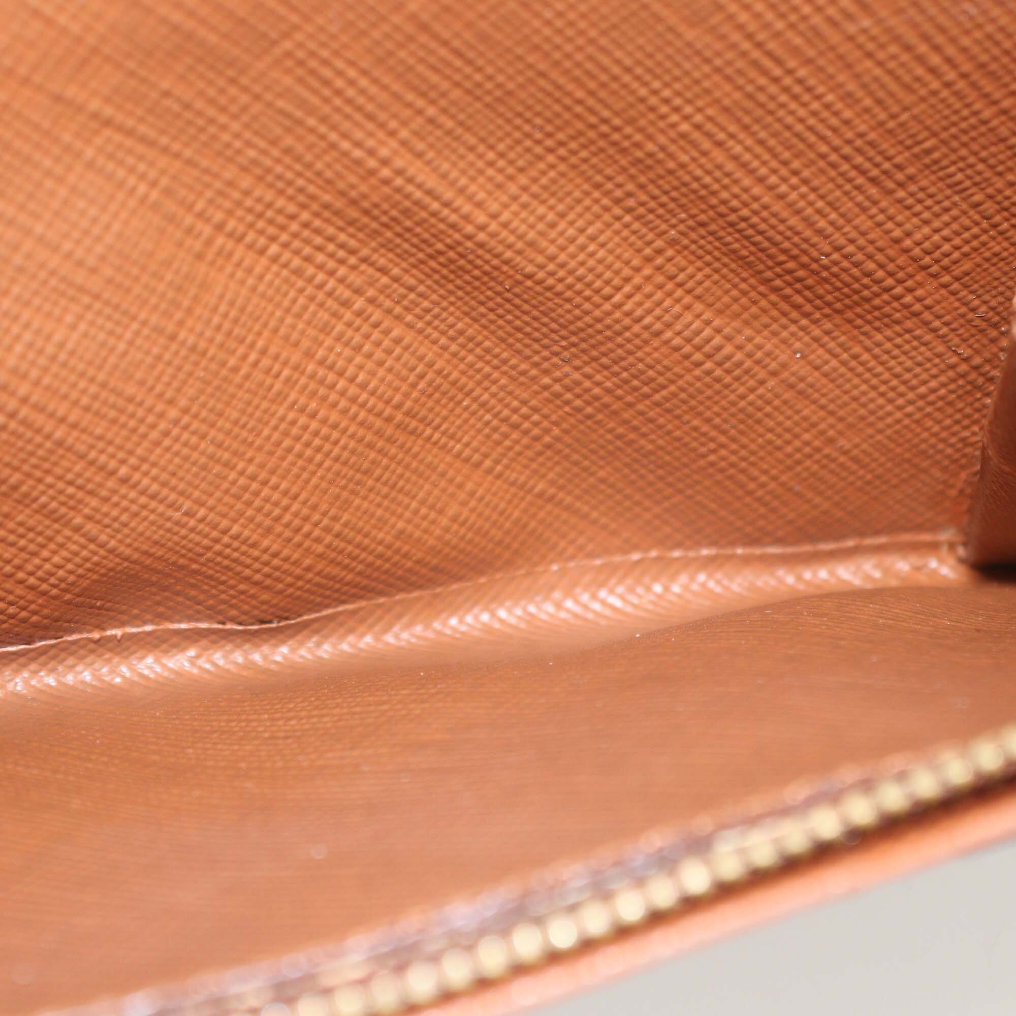 Louis Vuitton Monogram Canvas Porte-Monnaie Tresor Wallet Womens Louis Vuitton 