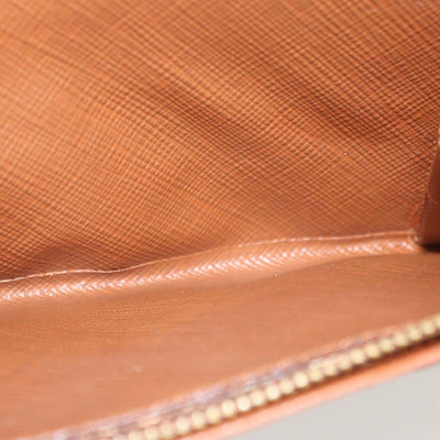 Louis Vuitton Monogram Canvas Porte-Monnaie Tresor Wallet Womens Louis Vuitton 